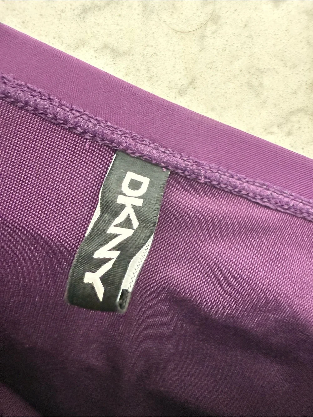 DKNY Women’s Purple One Piece Swimsuit Sz(XXL) - Picture 8 of 12